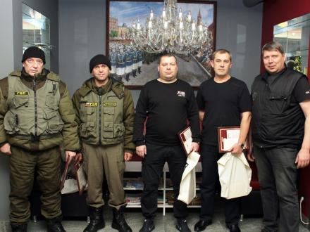 Награждены за задержание вооруженных нарушителей Награждены за задержание вооруженных нарушителей
